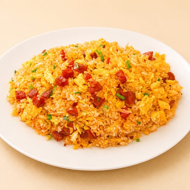 Sausage Fried Rice / 香肠炒饭.
