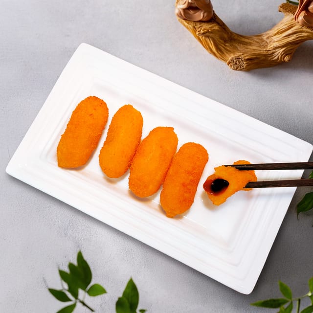 Sticky Rice Cake with Brown Sugar / 红糖糍粑.