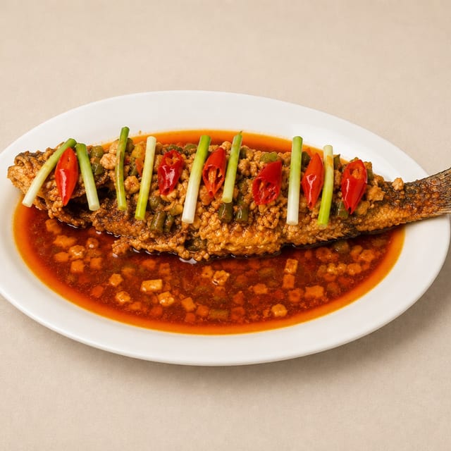 Gan Shao Fish / 干烧鱼.