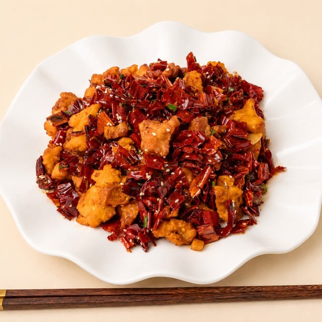 Shancheng Chili Fried Chicken / 山城辣子鸡.