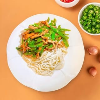 House Style Stir-Fried Noodles / 本楼炝锅面